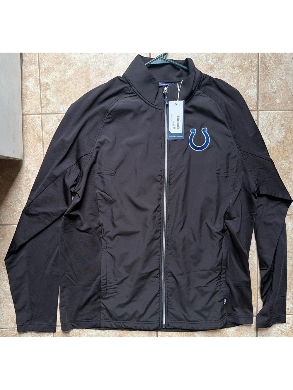Large - Men - Cutter & Buck Knit Full Zip Jacket (NWT)